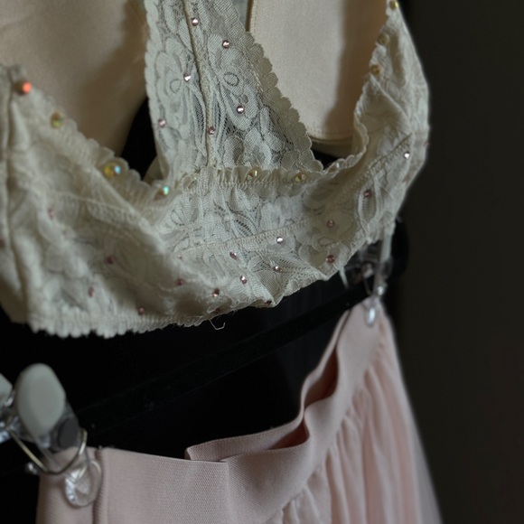 🌸 Light Pink 2 Piece Lyrical/Ballet Dance Dress or as a Halloween Costume - Picture 14 of 16